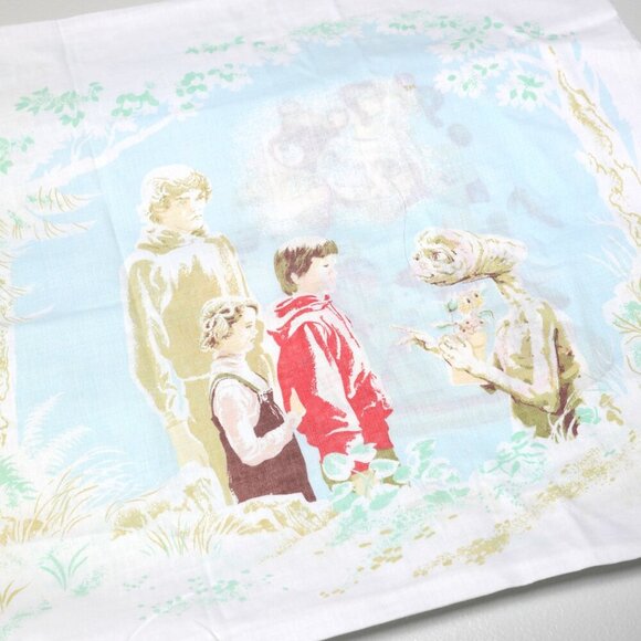 Vintage 1982 ET Movie Pillowcase Extra Terrestrial Iconic Alien Collectable Kids - Picture 5 of 10